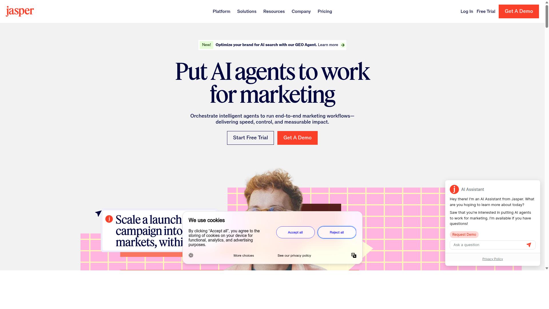 Jasper website