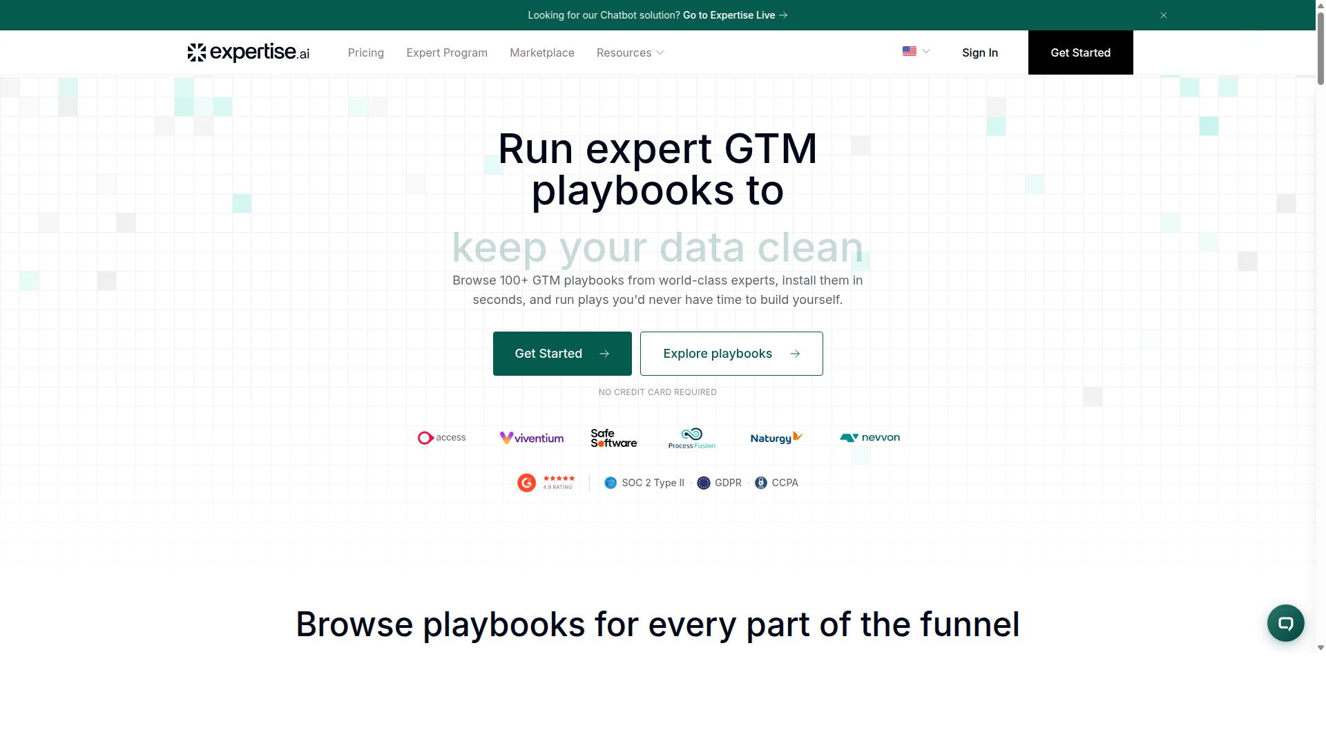 Expertise AI (Chatsimple) website