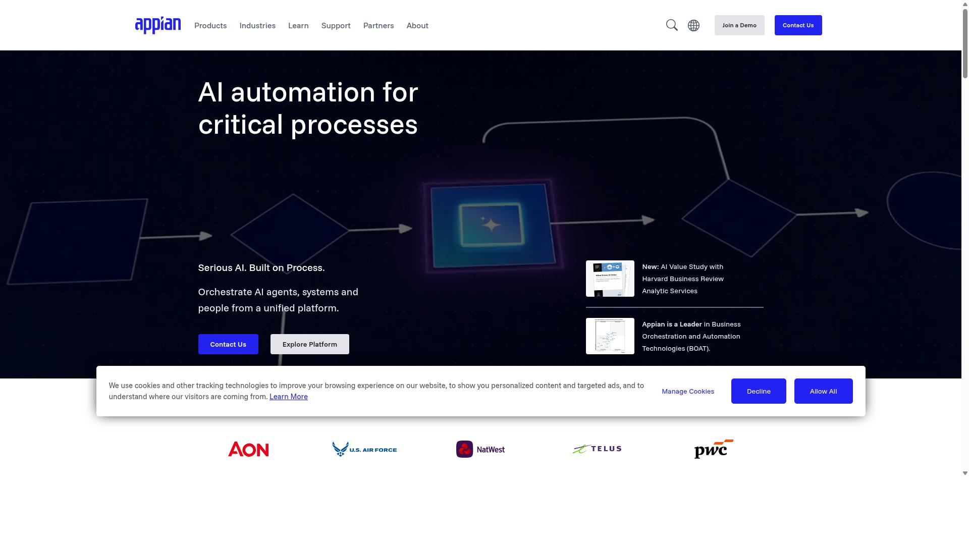 Appian website